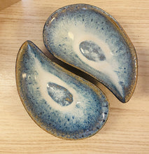 Ladda upp bild till gallerivisning, Blåmussla keramikskål