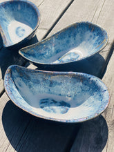 Ladda upp bild till gallerivisning, Blåmussla keramikskål