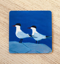 Ladda upp bild till gallerivisning, Glasunderlägg med havsmotiv 4-pack