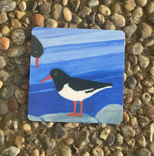 Ladda upp bild till gallerivisning, Glasunderlägg med havsmotiv 4-pack