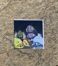 Ladda upp bild till gallerivisning, Kort med havets djur