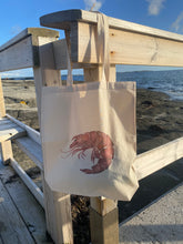 Ladda upp bild till gallerivisning, Tygkasse med räka