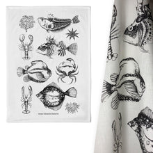 Ladda upp bild till gallerivisning, Kökshandduk med havets djur