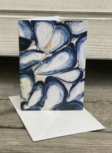 Ladda upp bild till gallerivisning, Vykort med blåmusslor