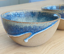 Ladda upp bild till gallerivisning, Blåmussla rund skål