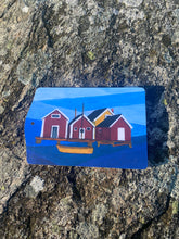 Ladda upp bild till gallerivisning, Serveringsbräda med sjöbodar