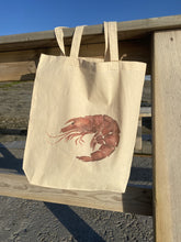 Ladda upp bild till gallerivisning, Tygkasse med räka