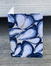 Ladda upp bild till gallerivisning, Vykort med blåmusslor