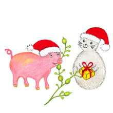 Ladda upp bild till gallerivisning, Norikos julkort 6 st