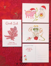 Ladda upp bild till gallerivisning, Norikos julkort 6 st