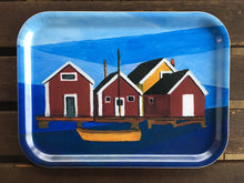 Ladda upp bild till gallerivisning, Brickor med havsmotiv