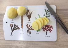 Ladda upp bild till gallerivisning, Serveringsbräda med tång
