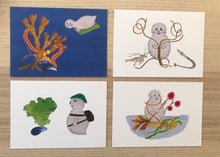 Ladda upp bild till gallerivisning, Norikos vykort 4 st