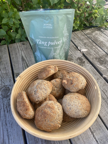 Grahamsbullar med sockertång