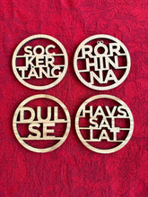 Ladda upp bild till gallerivisning, Glasunderlägg Tång
