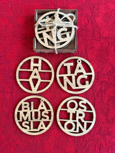 Ladda upp bild till gallerivisning, Glasunderlägg Hav
