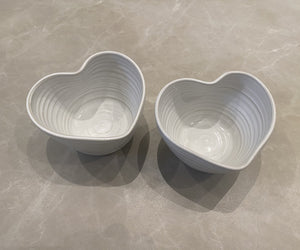 Hjärtskål i keramik