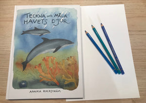 Teckna och måla havets djur